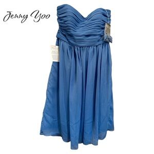 Jenny Yoo NWT cornflower blue size 10 dress